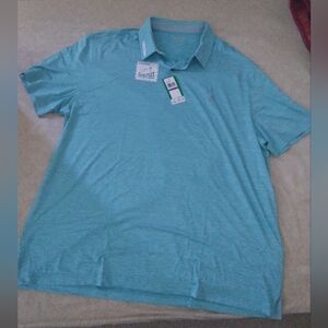 Izod Men Golf  Polo Shirt Casual XXL